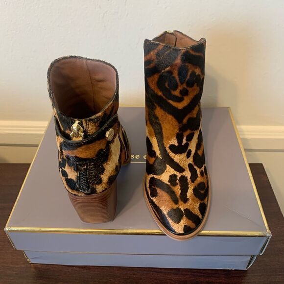 Louise et cie thisbee genuine calf hair upper leather lining bootie size 7 - Picture 15 of 16